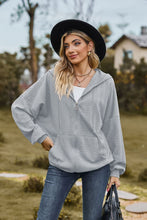 Load image into Gallery viewer, Cable-Knit Long Sleeve Hooded Jacket
