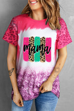 Load image into Gallery viewer, Printed MAMA Graphic Round Neck Tee
