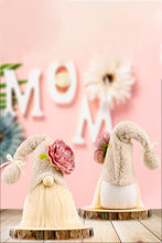 Load image into Gallery viewer, Mother&#39;s Day Flower Decor Pom-Pom Trim Faceless Gnome
