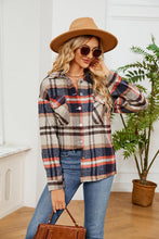 Load image into Gallery viewer, Collared Plaid Shacket
