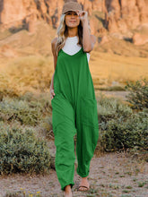 Load image into Gallery viewer, Double Take Full Size Sleeveless V-Neck Pocketed Jumpsuit
