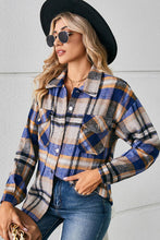 Load image into Gallery viewer, Collared Plaid Shacket
