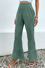 Load image into Gallery viewer, Long Flare Pants with Pocket
