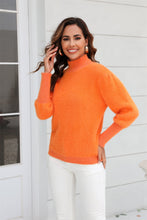 Load image into Gallery viewer, Turtle Neck Long Sleeve Pullover Sweater
