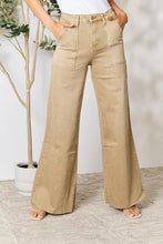 Load image into Gallery viewer, BAYEAS Raw Hem Wide Leg Jeans
