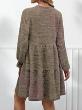 Load image into Gallery viewer, Square Neck Long Sleeve Dress
