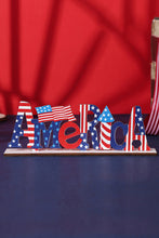Load image into Gallery viewer, Independence Day Wood Decorative Ornament
