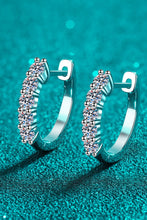 Load image into Gallery viewer, 1 Carat Moissanite Hoop Earrings
