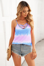 Load image into Gallery viewer, Tie-Dye Strappy V-Neck Cami

