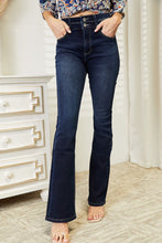 Load image into Gallery viewer, Kancan Full Size High Rise Wide Waistband Bootcut Jeans
