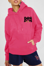 Load image into Gallery viewer, Simply Love Simply Love Full Size DOG MOM Graphic Hoodie
