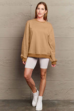 Load image into Gallery viewer, Simply Love Full Size IF I&#39;M TOO MUCH THEN GO FIND LESS Round Neck Sweatshirt
