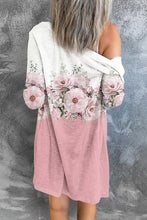 Load image into Gallery viewer, Printed Button Up Long Sleeve Cardigan
