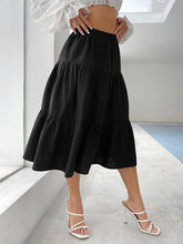 Load image into Gallery viewer, Tiered Midi Skirt
