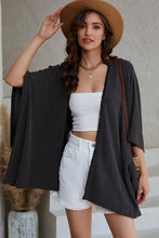 Load image into Gallery viewer, Open Front Dolman Sleeve Cardigan
