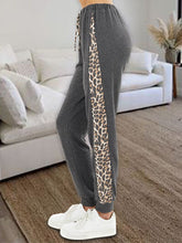 Load image into Gallery viewer, Leopard Elastic Waist Pants
