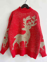 Load image into Gallery viewer, Christmas Element Round Neck Sweater
