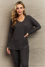 Load image into Gallery viewer, Zenana Lazy Days Full Size Long Sleeve and Leggings Set
