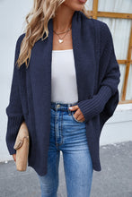 Load image into Gallery viewer, Open Front Long Sleeve Cardigan
