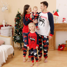 Load image into Gallery viewer, Women MERRY CHRISTMAS Graphic Top and Reindeer Pants Set
