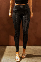 Load image into Gallery viewer, High Waist Slim Fit Long Pants
