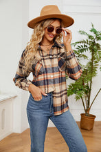 Load image into Gallery viewer, Collared Plaid Shacket
