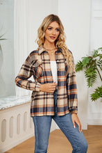 Load image into Gallery viewer, Collared Plaid Shacket
