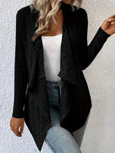 Load image into Gallery viewer, Open Front Long Sleeve Cardigan
