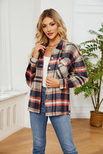 Load image into Gallery viewer, Collared Plaid Shacket
