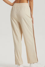 Load image into Gallery viewer, Side Stripe Elastic Waist Sports Pants
