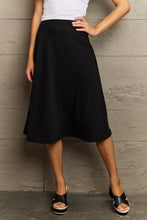 Load image into Gallery viewer, Ninexis Wide Waistband Knee Length Skirt
