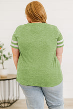 Load image into Gallery viewer, Plus Size Striped V-Neck Tee Shirt
