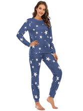 Load image into Gallery viewer, Star Top and Pants Lounge Set
