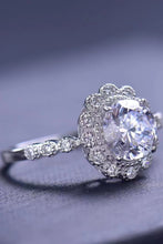 Load image into Gallery viewer, 1.5 Carat Moissanite Floral-Shaped Cluster Ring
