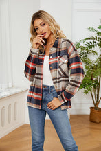 Load image into Gallery viewer, Collared Plaid Shacket
