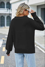 Load image into Gallery viewer, Long Sleeve Ribbed Trim Sweater

