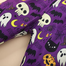 Load image into Gallery viewer, MY FIRST HALLOWEEN Graphic Round Neck Bodysuit and Printed Long Pants Set
