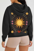 Load image into Gallery viewer, Simply Love Simply Love Full Size Sun Graphic Hooded Jacket
