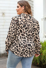 Load image into Gallery viewer, Plus Size Printed Long Sleeve Shirt
