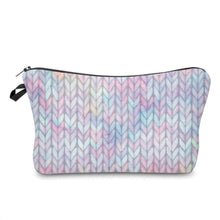 Load image into Gallery viewer, Pouch &amp; Mini Backpack Set - Knit Galaxy Pastel
