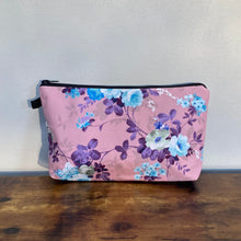 Load image into Gallery viewer, Pouch - Pink Blue Purple Floral
