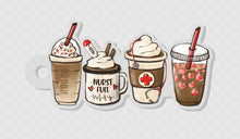 Load image into Gallery viewer, Keychain - Coffee Collection - PREORDER
