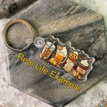 Load image into Gallery viewer, Keychain - Coffee Collection - PREORDER
