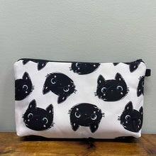 Load image into Gallery viewer, Pouch - Black Cat Heads
