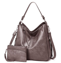 Load image into Gallery viewer, Bailey Handbag &amp; Clutch - 2 Piece Set
